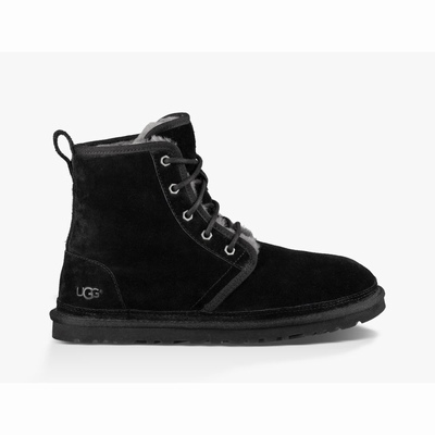 Botas UGG Harkley Homem Pretas | PT-YHPFS